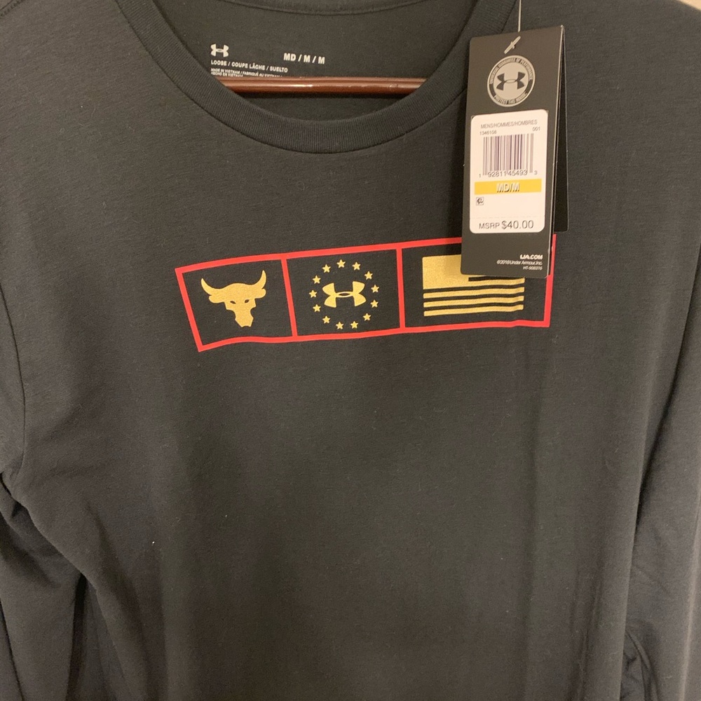 The Rock Under Armour Long Sleeve shirt